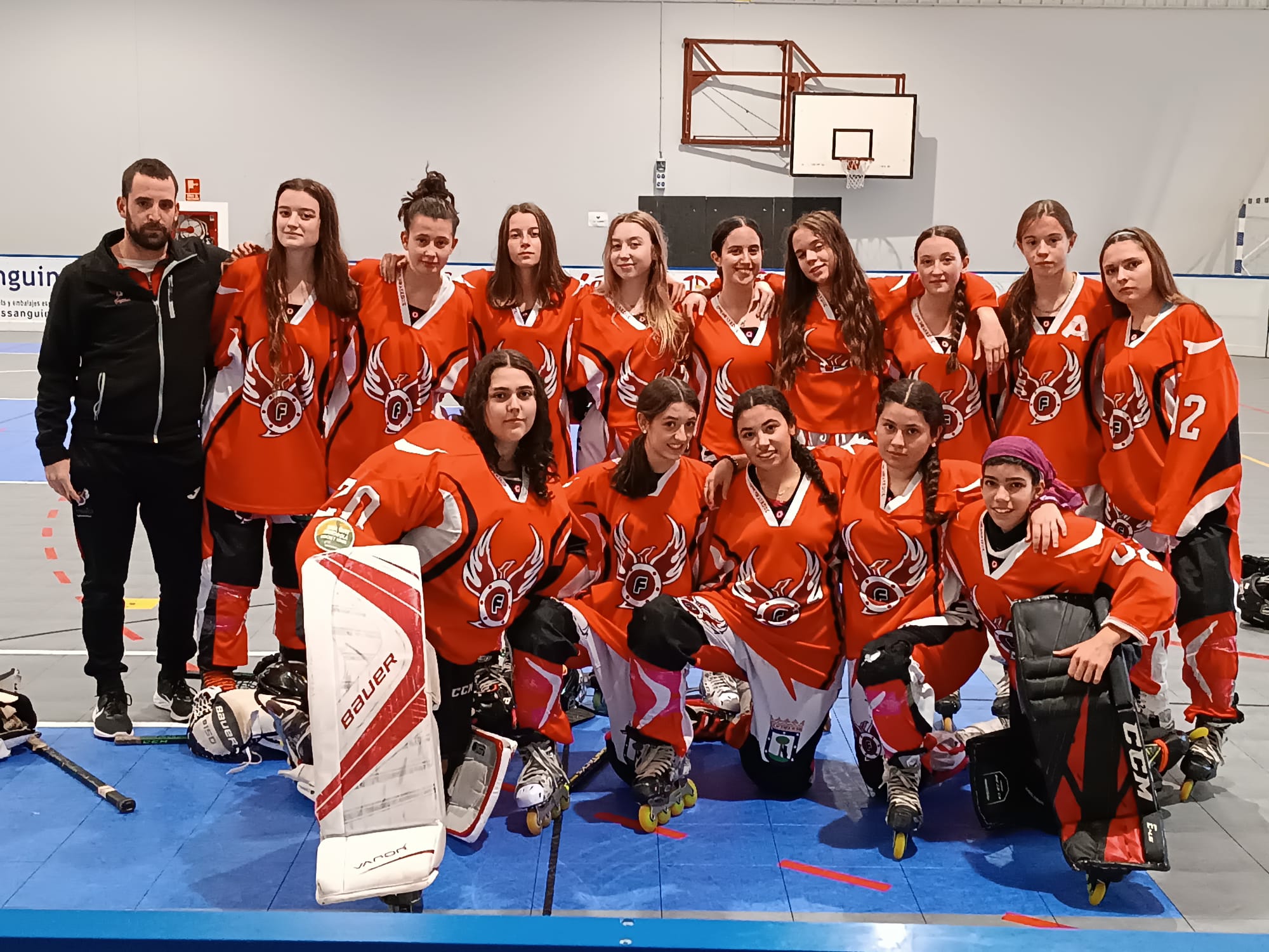 Equipo CPL Madrid reunido antes de competir
