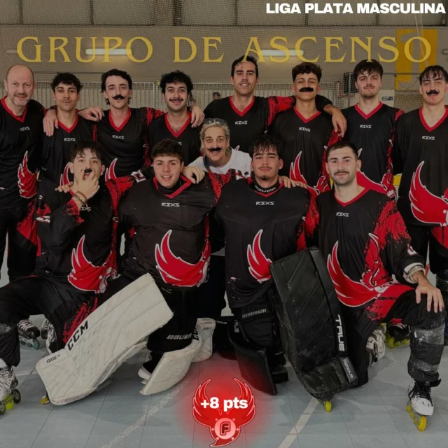 Equipo Fénix tras una jornada de competición